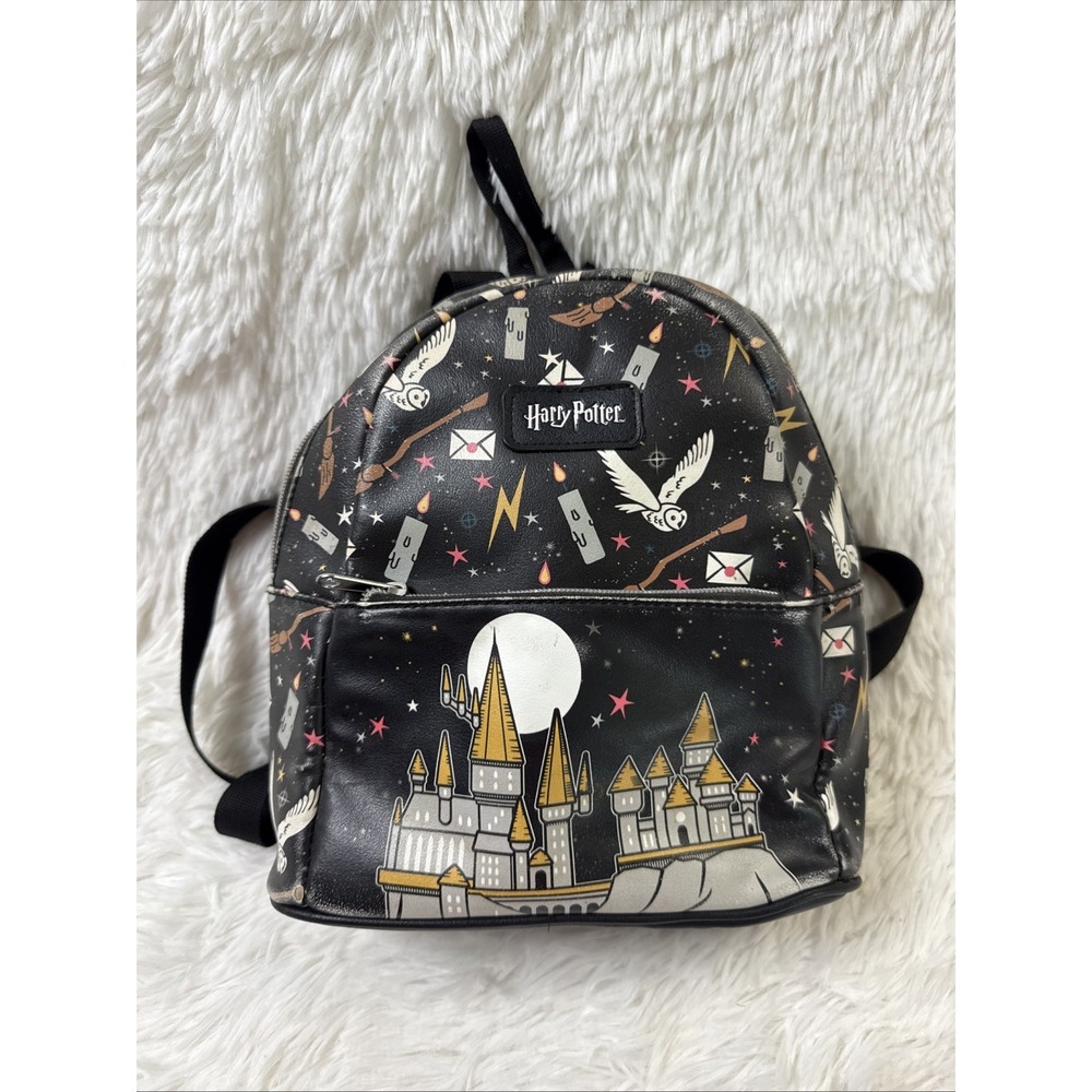 Funko Harry Potter Hogwarts Mini Backpack Owl Candle Black Universal Studios